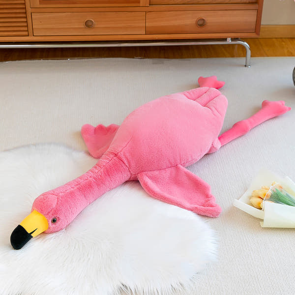 Giant Flamingo Cuddly Pillow™