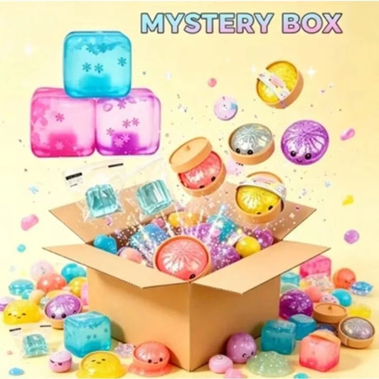 //Sensory Squishy Blind Box Series Random Cute Slow Rise Toy Collectible Stress Ball Fidget Surprise Gift For Friends