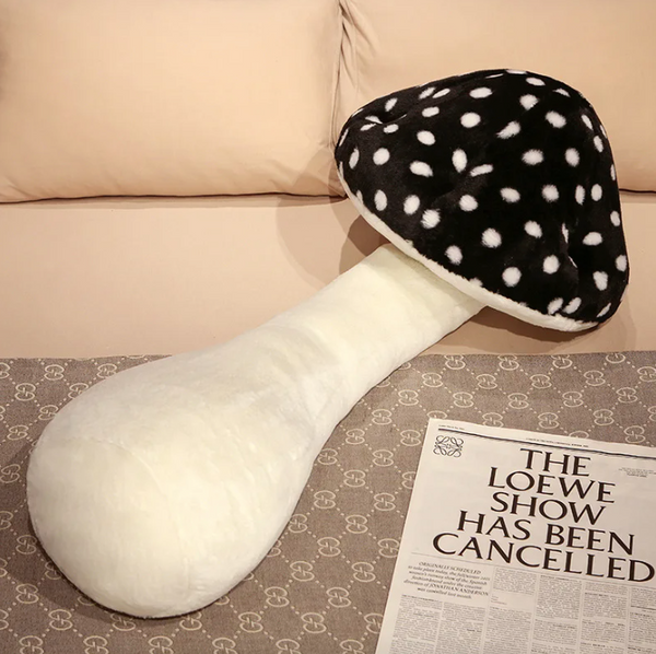 Luxe Mushroom Plush Pillow ππ