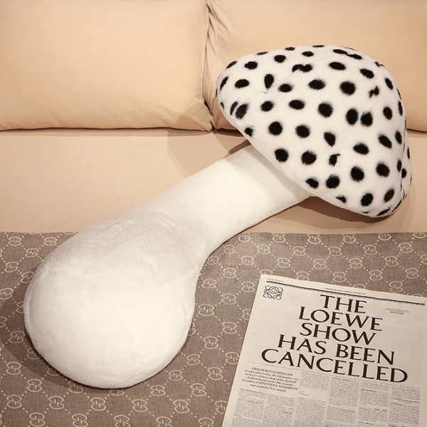 Luxe Mushroom Plush Pillow ππ