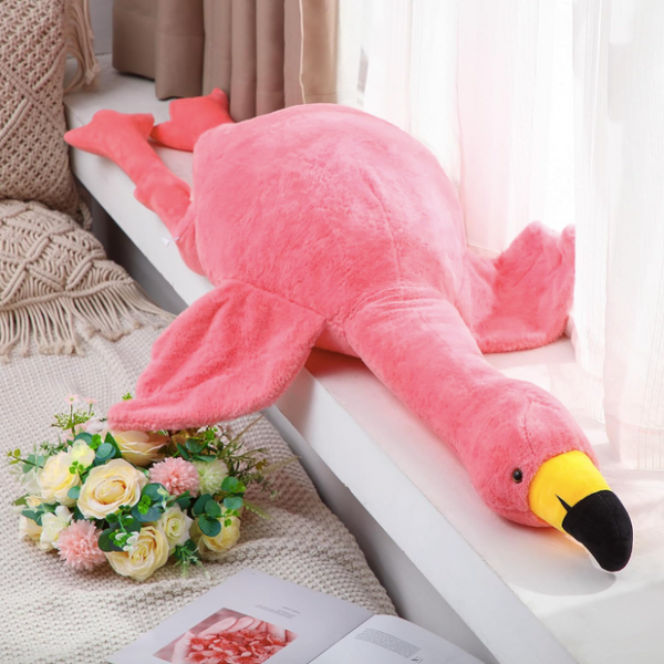 Large Flamingo body pillow