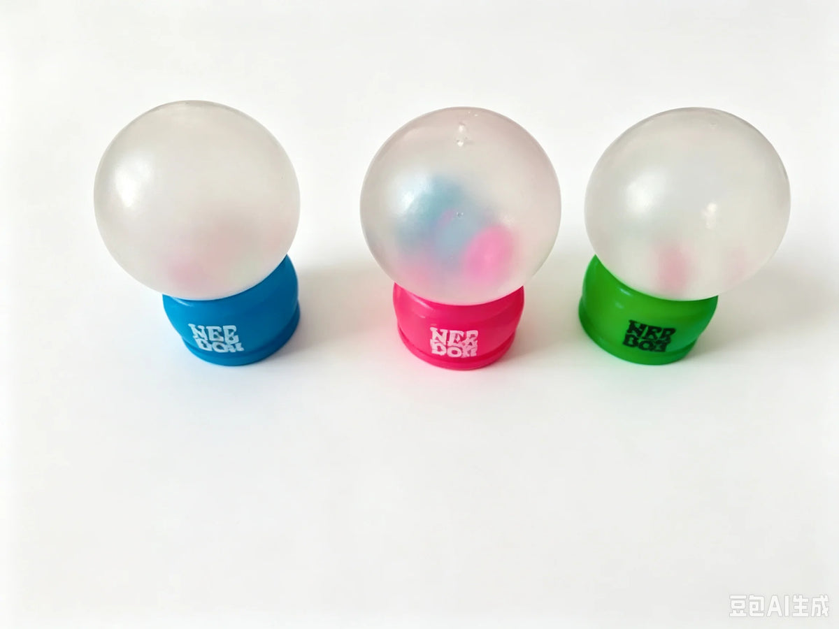 Schylling NeeDoh New Squish Flow Snow Globe Crunch Crunch Stress Relief Toy Squeeze Toy Nice Cube Sensory Toy for Adults Gifts