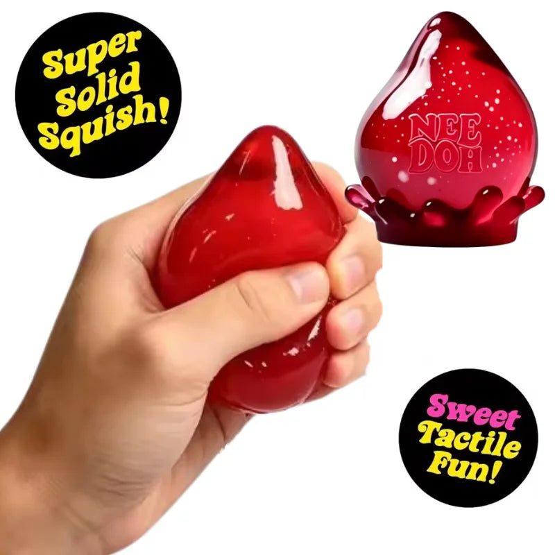 Schylling Nee Doh Maltose Drop Shaped Pinch Toy Soft Sensory Fidget Toy Stress Relief Blind Box Gift