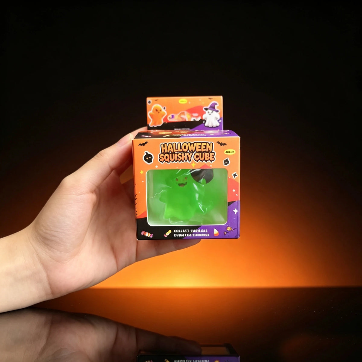 2027 Needoh Baby Boos Halloween Strss Ball Fidget Sensory Toys Press Squeeze Stress Relief Anxiety Squishy Toys for Adults Gifts