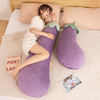 🍆 Gemütliches Auberginen-Körperkissen 💜