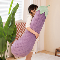 🍆 Gemütliches Auberginen-Körperkissen 💜